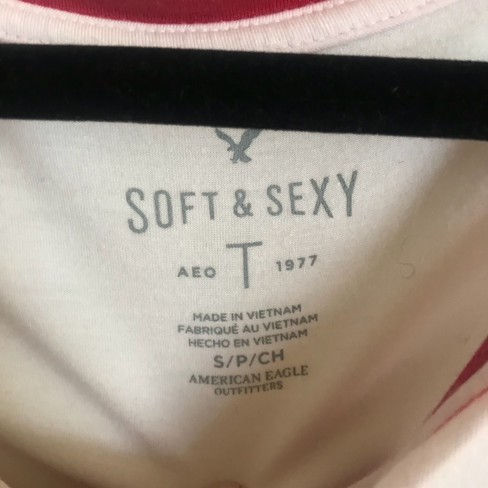 Soft and sexy baseball tee (new with tags) - Picture 2 of 4